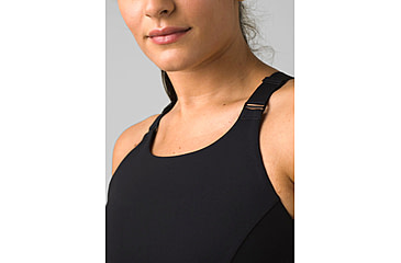 Image of prAna Everyday Support Bra - Womens, Black, Extra Small, 1970291-001-XS