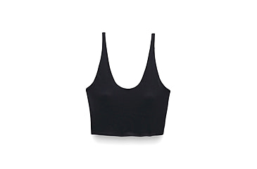 Image of prAna Chakara Crop Top - Womens, Black, Extra Small, 1972231-001-XS