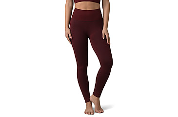 Image of prAna Sopra Seamless Leggings - Women's, Extra Small, Maroon, 1970151-600-XS