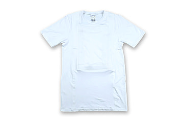 Image of Premier Body Armor Everyday Armor T-Shirt, Extra Shirt Only, No Armor Panels, White, Large, EAT-WHITE-L