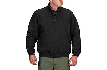 Image of Propper 1/4 Zip Job Shirt - Mens, Black, 3XL3, F54840Y0013XL3