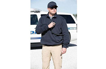 Image of Propper 1/4 Zip Job Shirt - Mens, LAPD Navy, 5Extra Large, Long Inseam, F54840Y4505XL3