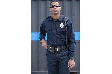 Image of Propper Duty Ripstop Long Sleeve Shirt - Mens, Midnight Navy, Extra Small, Regular, F533850414XS2