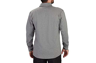 Image of Propper EdgeTec Long Sleeve Polo - Mens, Heather Grey, 5XL, F58245M0235XL