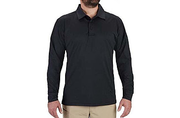 Image of Propper EdgeTec Long Sleeve Polo - Mens, LAPD Navy, S, F58245M450S