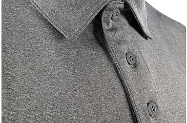 Image of Propper EdgeTec Long Sleeve Polo - Womens, Heather Grey, XL, F58255M023XL