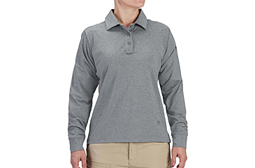 Image of Propper EdgeTec Long Sleeve Polo - Womens, Heather Grey, XL, F58255M023XL