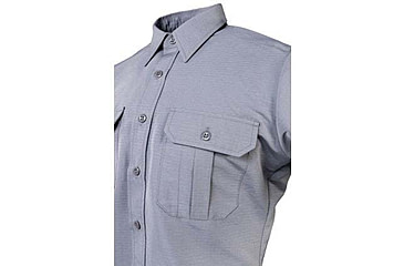 Image of Propper Edgetec Tactical Long Sleeve Shirt - Mens, Grey, Large, Long, F58385P020L3
