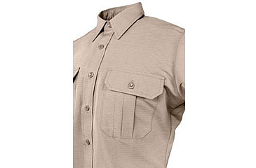 Image of Propper Edgetec Tactical Long Sleeve Shirt - Mens, Khaki, Large, Regular, F58385P250L2
