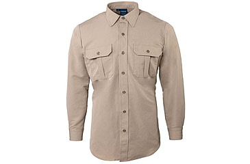 Image of Propper Edgetec Tactical Long Sleeve Shirt - Mens, Khaki, Large, Regular, F58385P250L2
