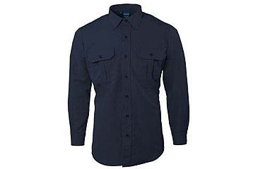 Image of Propper Edgetec Tactical Long Sleeve Shirt - Mens, LAPD Navy, Small, Long, F58385P450S3