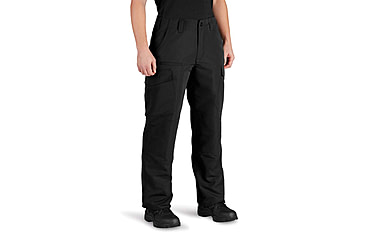 Image of Propper EDGETEC Tactical Pants w/Side Sargo Pockets- Womens, Black, 14, Unhemmed, F59055P00114U