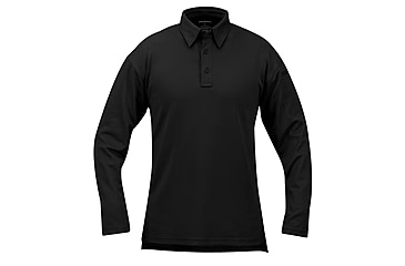Image of Propper I.C.E. Performance Polo Long Sleeve - Mens, Black, 7XL, F5315720017XL