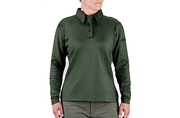 Image of Propper I.C.E. Performance Polo Long Sleeve - Womens, Dark Green, Large, F535772311L