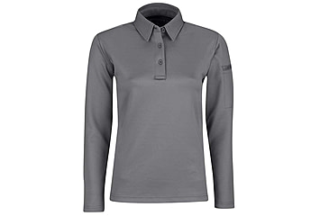 Image of Propper I.C.E. Performance Polo Long Sleeve - Womens, Grey, 4XL, F5357720204XL
