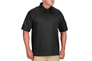 Image of Propper I.C.E. Performance Short Sleeve Polo - Mens, Black, XL, F534172001XL