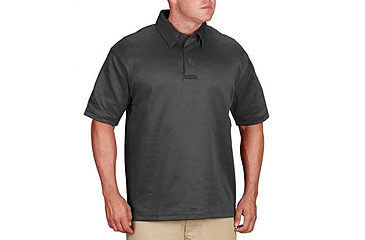 Image of Propper I.C.E. Performance Short Sleeve Polo - Mens, Chacoal, 3XL, F5341720153XL
