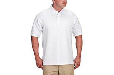 Image of Propper I.C.E. Performance Short Sleeve Polo - Mens, White, 3XL, F5341721003XL