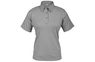 Image of I.C.E. Performance Short Sleeve Polo, Womens, Grey, Extra Small