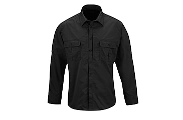Image of Propper Kinetic Long Sleeve Shirt - Mens, Black, Medium, Long, F53714X001M3