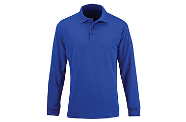 Image of Propper Long Sleeve Uniform Polo - Mens, Cobalt, 7XL, F53564C4527XL