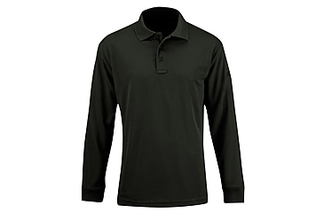Image of Propper Long Sleeve Uniform Polo - Mens, Dark Green, 8X Large, F53564C3118XL