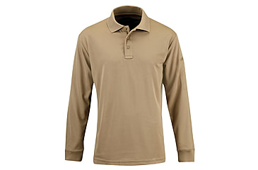 Image of Propper Long Sleeve Uniform Polo - Mens, Silver Tan, Extra Small, F53564C226XS