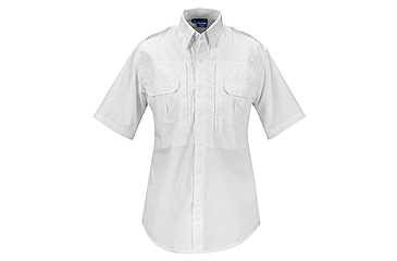 Image of Propper Mens Short Sleeve Tactical Shirt,65P/35C,White,3XL F53111M1003XL
