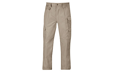 Image of Propper Men's Tactical Trousers, 65/35 Poly/Cotton Canvas, 28x37, Khaki