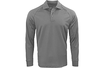 Image of Propper Raglan Long Sleeve Utility Polo - Mens, Charcoal, S, F531301015S