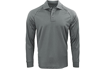Image of Propper Raglan Long Sleeve Utility Polo - Mens, Grey, XL, F531301020XL