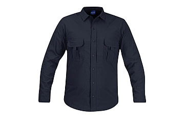 Image of PROPPER Summerweight Tactical Mens Long Sleeve Shirt, LAPD Navy, 4XL-R F53463C4504XL2