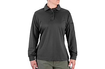 Image of Propper Uniform Long Sleeve Polo - Womens, Charcoal, XL, F53964C015XL