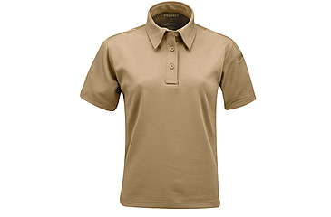 Image of Propper Women's I.C.E. Performance Polo Short Sleeve Shirt, Silver Tan