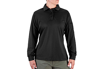 Image of Propper Womens Uniform Polo - Long Sleeve, Black, 3XL, F53964C0013XL