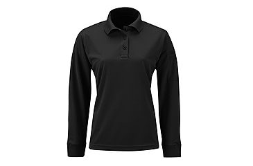 Image of Propper Womens Uniform Polo - Long Sleeve, Black, Medium, F53964C001M