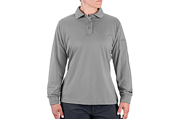 Image of Propper Womens Uniform Polo - Long Sleeve, Grey, 3XL, F53964C0203XL