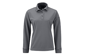 Image of Propper Womens Uniform Polo - Long Sleeve, Grey, Large, F53964C020L