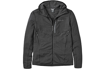 Image of Rab Ascendor Light Hoody - Mens, Black, Large, QFG-58-BLK-LRG