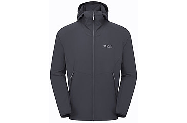 Image of Rab Borealis Hoody - Mens, Beluga, Large, QWS-76-BEL-LRG