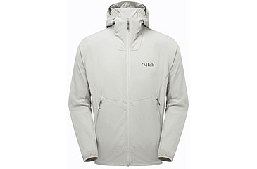 Image of Rab Borealis Hoody - Mens, Light Zinc, Extra Large, QWS-76-LZN-XLG