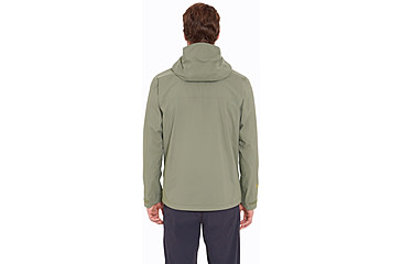 Image of Rab Downpour Light Jacket - Mens, Light Khaki, Extra Large, QWG-90-LKH-XLG