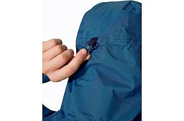 Image of Rab Downpour Mountain Jacket - Mens, Tempest Blue, Large, QWI-11-TMB-LRG