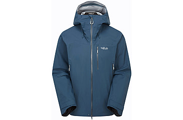 Image of Rab Firewall Mountain Jacket - Mens, Tempest Blue, Extra Large, QWG-96-TMB-XLG