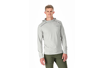 Image of Rab Force Hoody - Mens, Dark Pewter, Small, QBL-09-DPW-SML