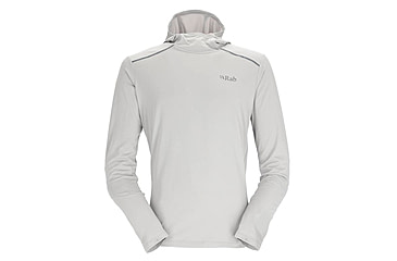 Image of Rab Force Hoody - Mens, Dark Pewter, Small, QBL-09-DPW-SML
