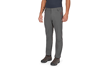 Image of Rab Incline Pants - Mens, Graphene, 32 Regular Leg, QFV-01-GRH-32-RG