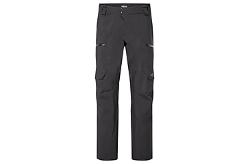 Image of Rab Khroma Converge Pants - Mens, Black, Small, Regular, QFG-29-BLK-SML-RG