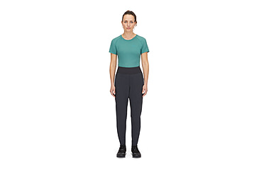 Image of Rab Momentum Pants - Womens, Beluga, 08 Regular Leg, QFV-83-BEL-08-RG
