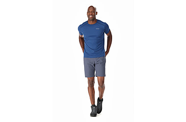 Image of Rab Momentum Shorts - Men's, Extra Small, 28 in Waist, 9 in Inseam, Steel, QFV-29-STE-28-09